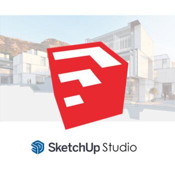 SketchUp Studio, Non-profit use, annual termed contract. Includes individual use of: Sefaira, Scan Essentials, SketchUp desktop, PreDesign, LayOut, Style Builder, SketchUp Viewer for XR apps, SketchUp Viewer for Mobile apps, SketchUp for Web, SketchUp for iPad, Pro support, Pro learning and Trimble Connect for Business.