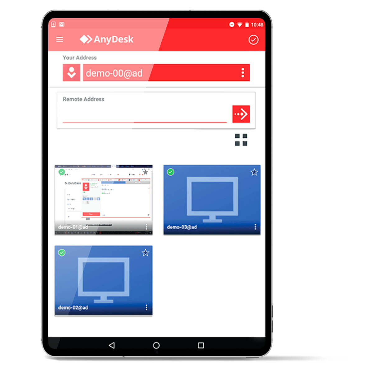 AnyDesk til Android